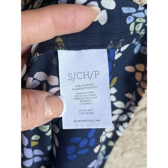 Cabi cinco floral print shift dress - size small - multicolored - Picture 7 of 8